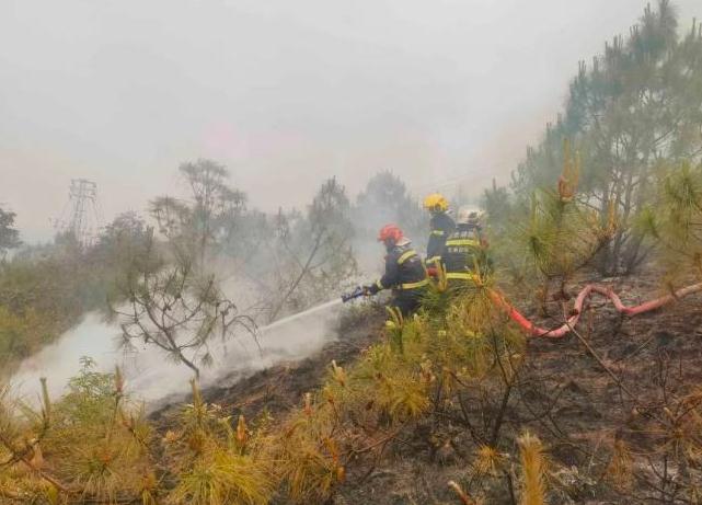 眾志成城 鏖戰(zhàn)江川 珠源“火焰藍”增援撲救 “4?11”玉溪江川森林火災戰(zhàn)記