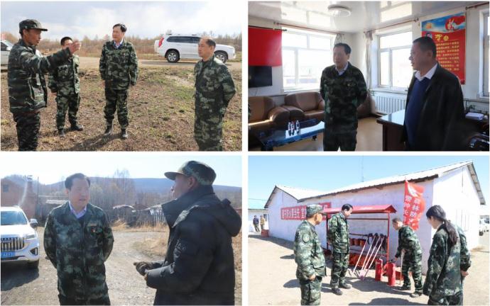 區(qū)委副書記、區(qū)長戴學勇以“四不兩直”的方式深入基層督導檢查森林防火工作